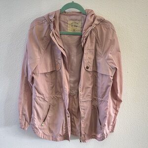 Ci Sono Blush Pink Hooded Jacket